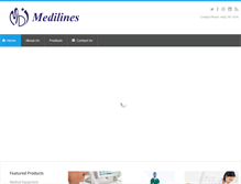 Tablet Screenshot of medilines.com.ph